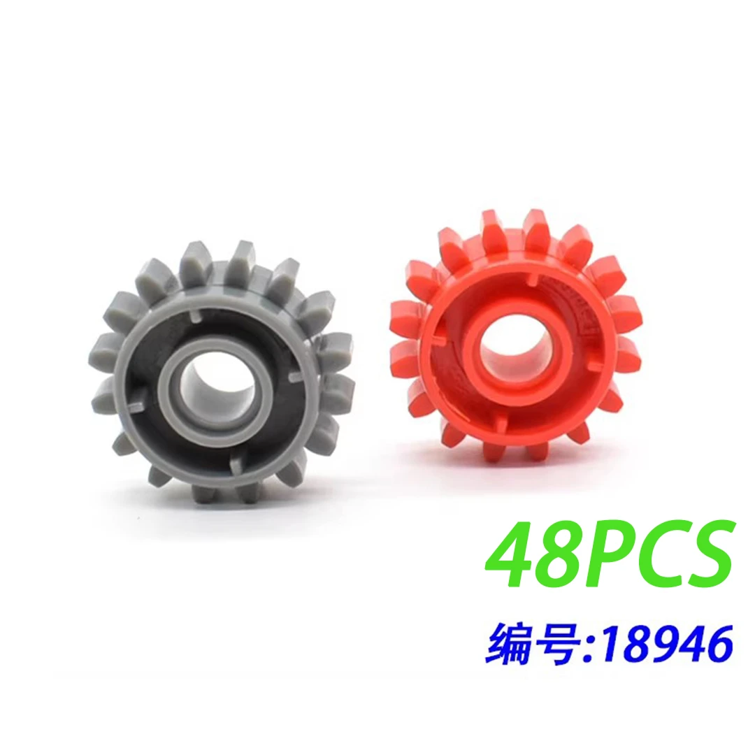 

Technical Building Blocks Parts 18946 MOC 16 Tooth Shifting Gear Creative DIY Assembles Brick Toys Gift 50g/48PCS