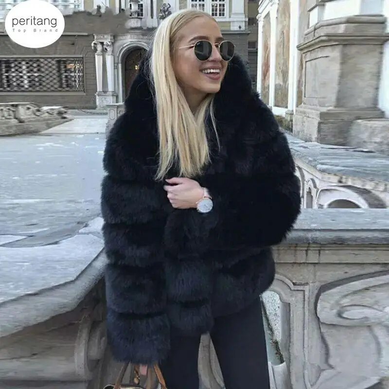 

XS-4XL Mink Coats Women 2024 Winter Top Fashion Pink FAUX Fur Coat Elegant Thick Warm Outerwear Fake Fur Jacket Chaquetas Mujer