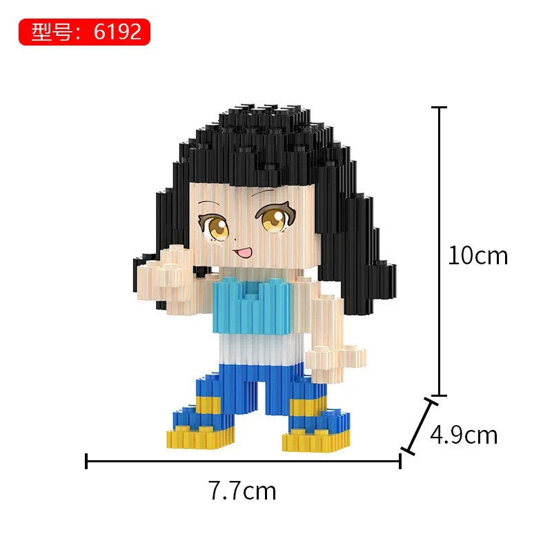 Kpop Devil Hunter Mini Building Block Toy صندوق أعمى، مجموعة أشكال أنيمي لطيفة، نموذج قابل للجمع بنفسك، هدية مفاجأة غامضة لمحبي