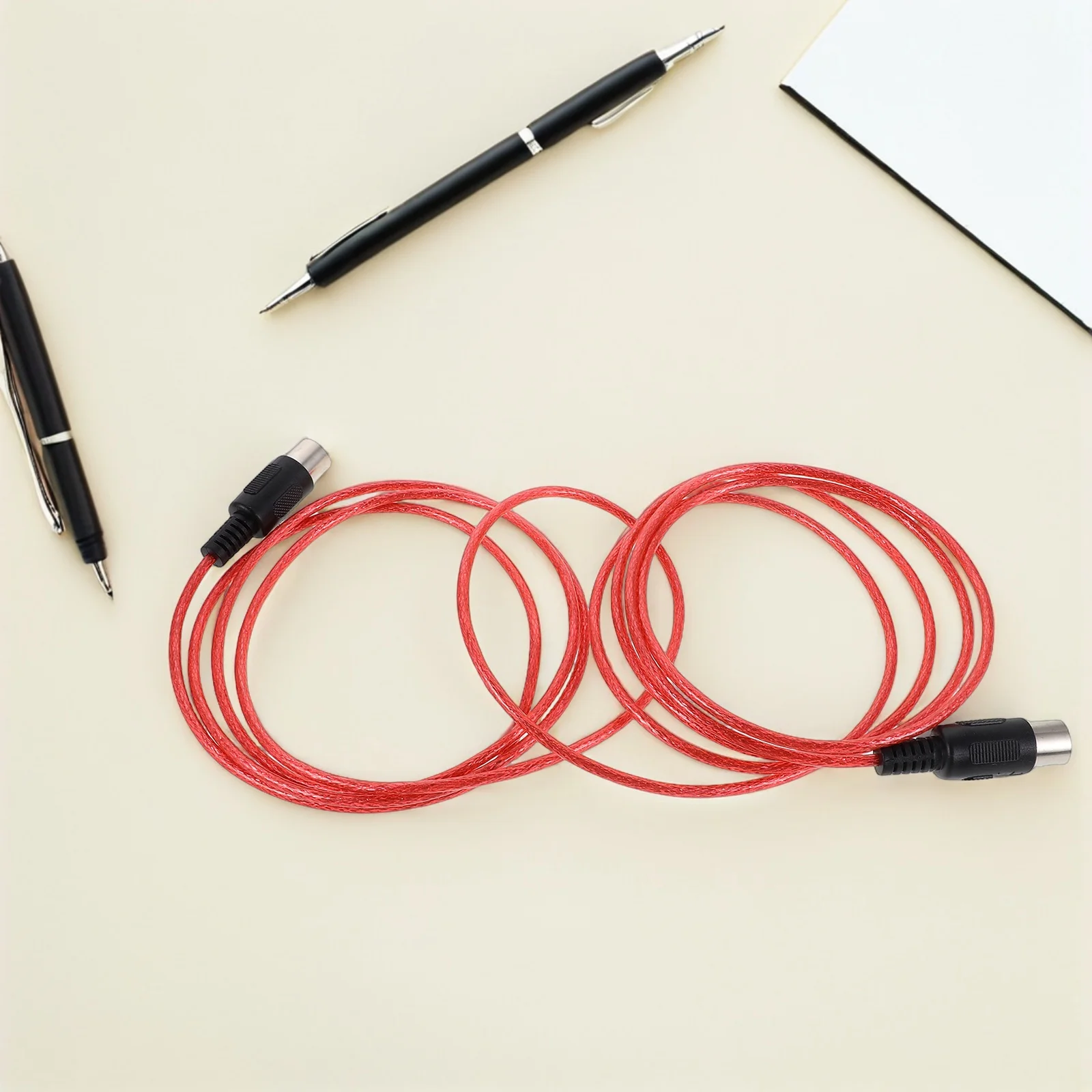 

3M 5Pin Midi Connection Cable for Electronic Piano Keyboard Synthesizer Music Editing Digital Piano Cord Stable Signal