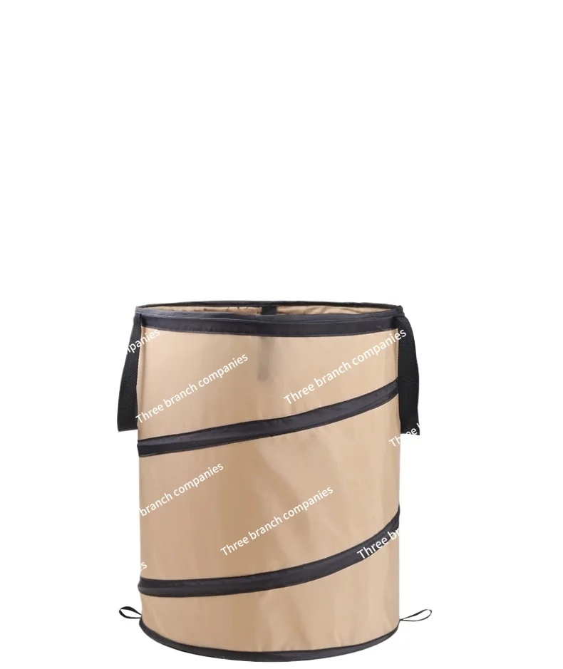 

Muche Folding Windproof Trash Can for Picnic Civilization Camping BBQ Large Capacity Ultra Light Bucket