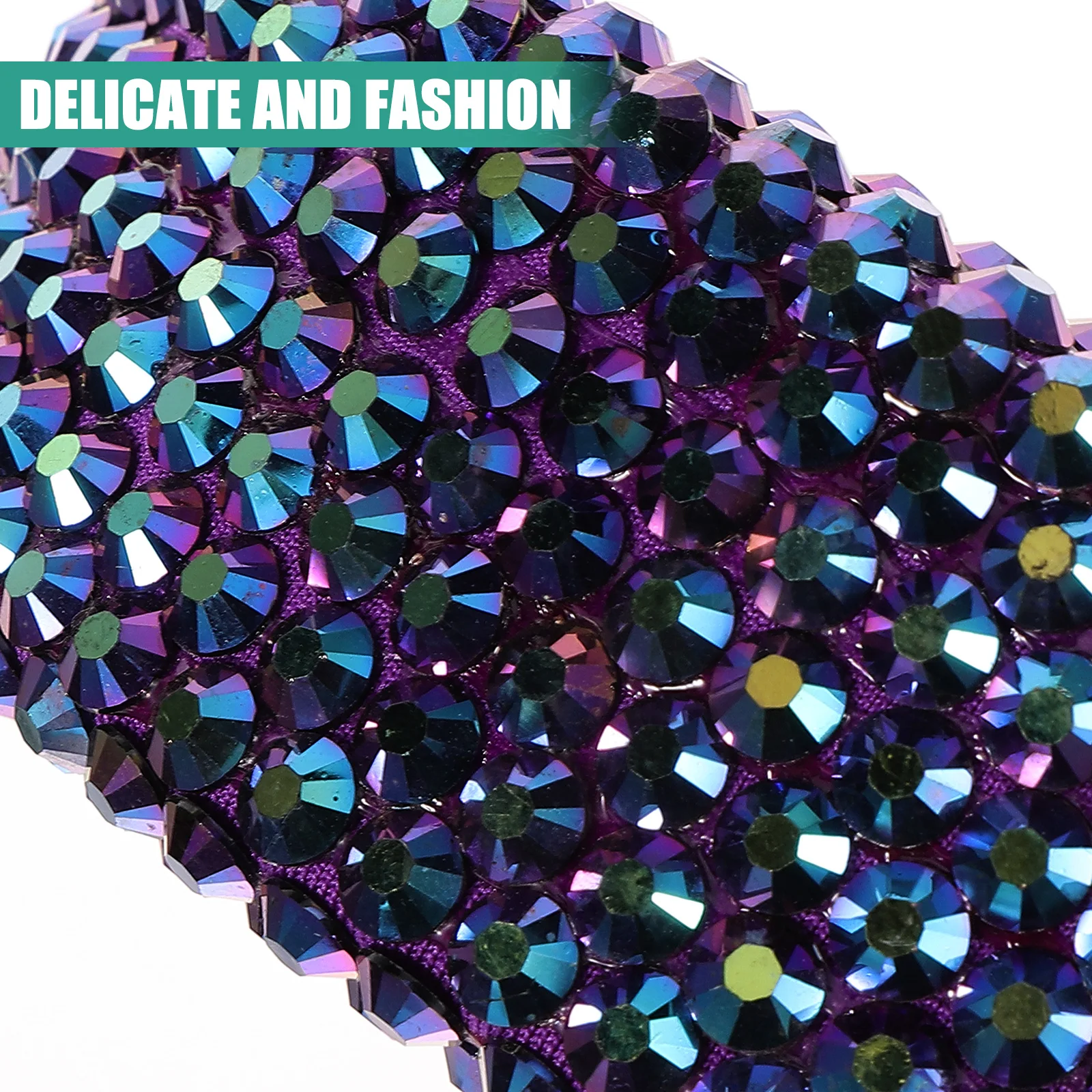 

1pc Rhinestone Hair Hoop Bridal Wedding Headwear Shiny Crystal Women Girls Accessories Lightweight Chic Design Banquet Party