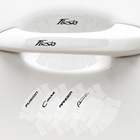 Car Handle Bowl Sticker Accessories For Ford C S MAX EXPEDITION Fiesta FIGO FLEX Fusion GALAXY GT KA RANGER Raptor TRANSIT