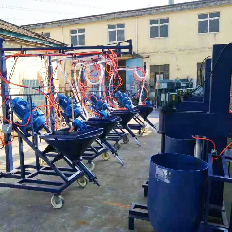 Cement Mortar GRC Sprayer 380V 3 Phase Electric Sprayer Customized 20 200r min For Interior Wall Latex Paint Stucco Coating