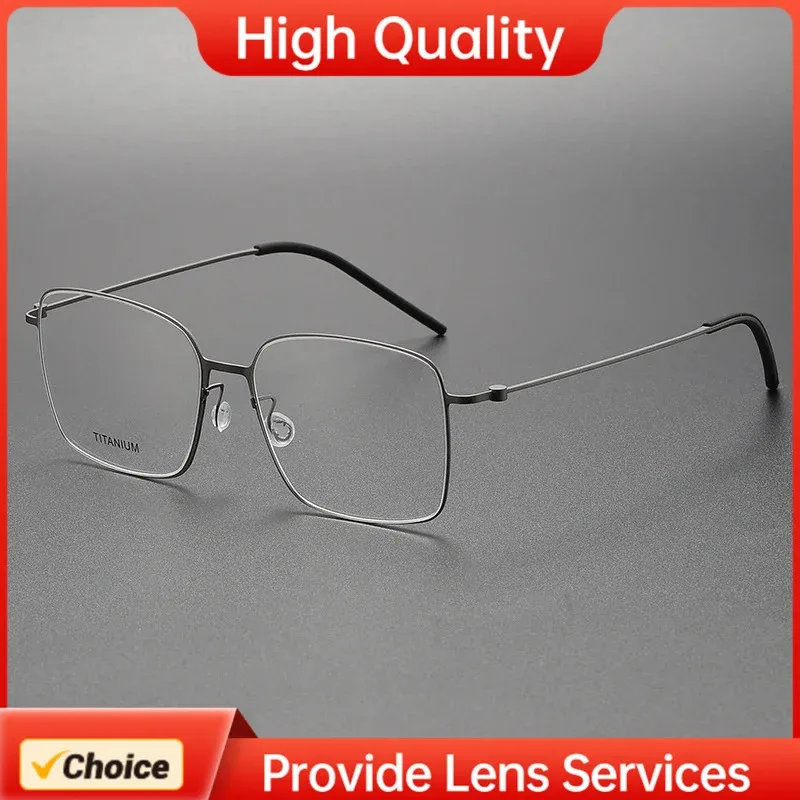 

Титановая оправа для очков LINDBERG-Style 5535, черные очки для мужчин и женщин