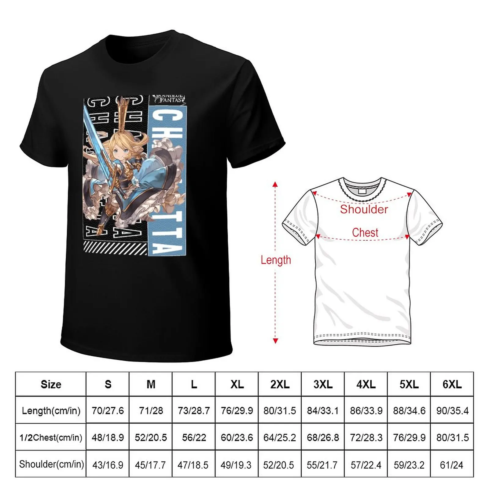 Charlotta | Granblue Fantasy The Animation T-Shirt summer tops animal prinfor boys boys animal print Men's clothing