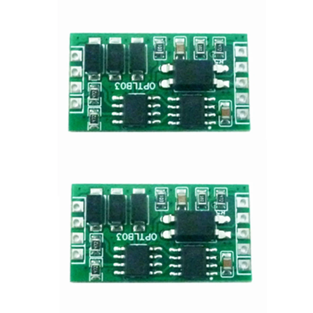 2Pcs OPTLB03 Industrial Grade Surge Protection Module RS485 To TTL232 RXD TXD R/D Isolated Communication For Arduino PLC ESP8266