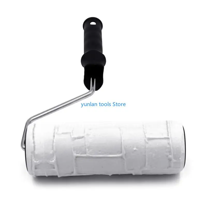50LB Decorative Paint Roller Pattern Embossing Texture Painting Tools For Wall Rubber
