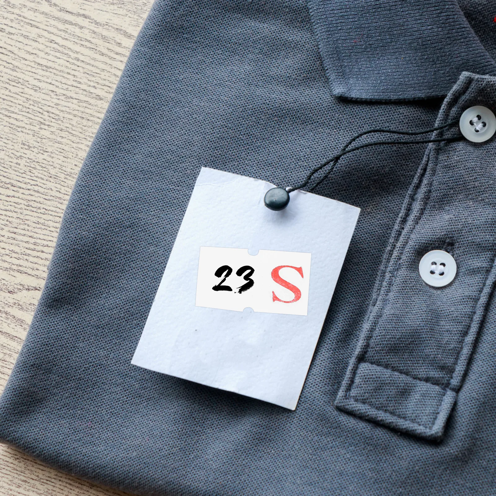 

10 Rolls Code Printing Paper Size Tags for Clothing Stickers Shirt Clothes Labels Coding Machine