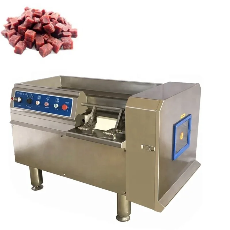 Commercial Beef Cutters Frozen Meat Cubes Chicken Cutters Meat  Skewers