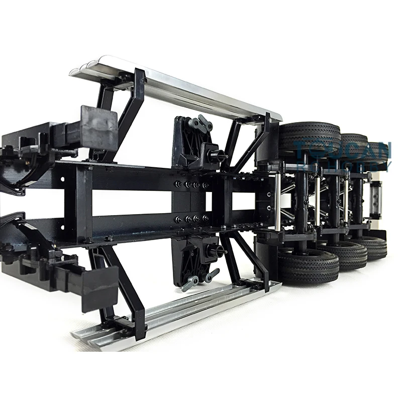 

US Stock 40ft Chassis Model for Toys 1/14 DIY TAMIYA RC Tractor Truck Semi Trailer Container Models Kit Vehicle TH01023