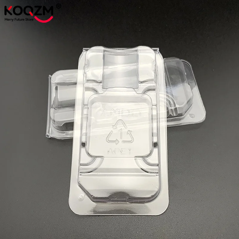 10pcs CPU Clamshell Tray Box ForAMD Case Holder Protection ForAMD 754 905 938 939 AM2 AM3 FM1 FM2 Transparent Box Protection