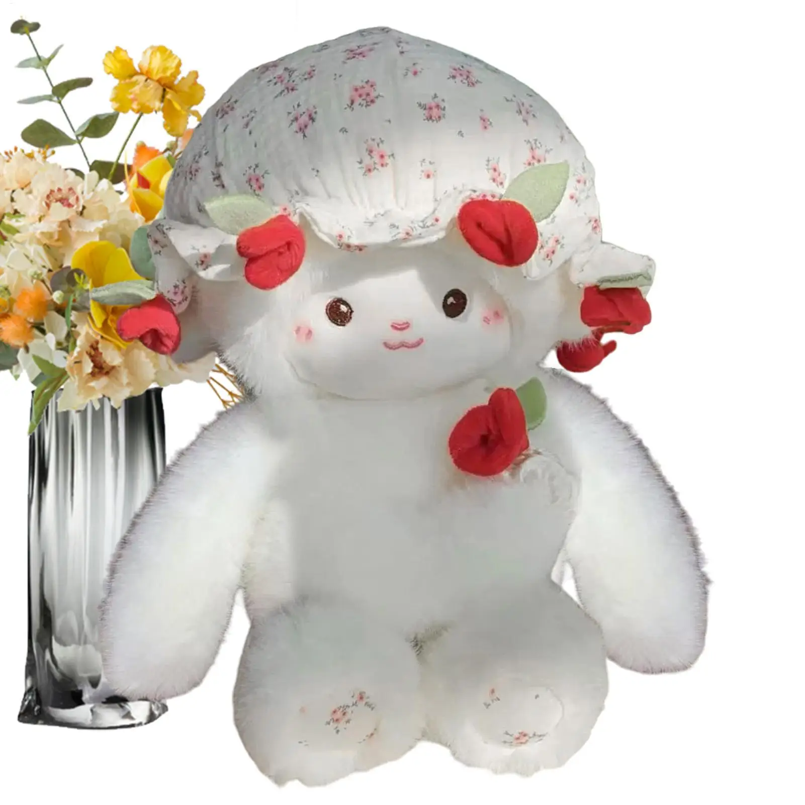 

Детское ягненко, плюшевая игрушка 30 см, милая мягкая кукла, ягненка, плюшевая мягкая игрушка для спальни, гостиной, дивана, кровати, автомобиля