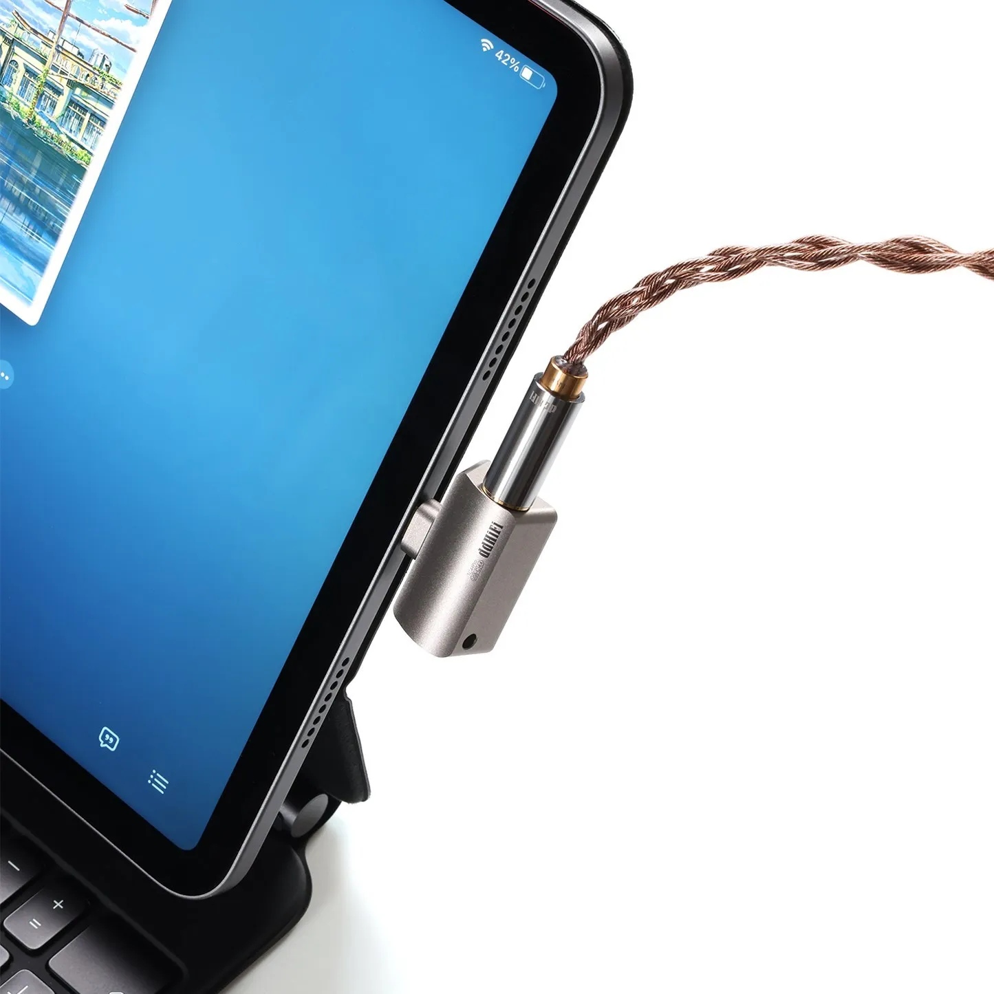 DDHiFi TC44Pro USB-C / Lightning To 4.4mm Balanced DAC Dongle for Android Ios Dual CS43131 DAC Chips, 32bit/384kHz PCM DSD256