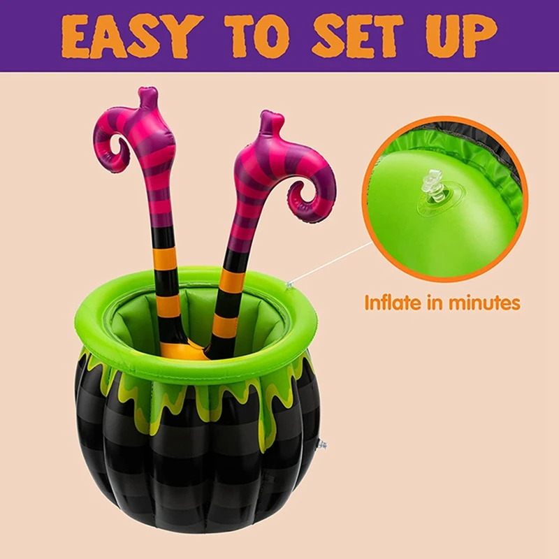 Halloween Inflatable Products Ice Bar Ice Bucket Pumpkin Lantern Decoration Theme Holiday Supplies