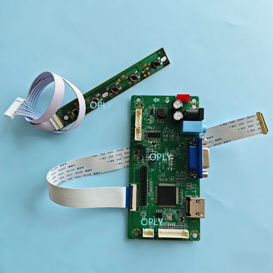 EDP Controller VGA HDMI-Compatible Kit for LP156WF6 LP156WF6-SPK1 LP156WF6-SPK3 LP156WF6-SPK6/SPN1 LP156WF6-SPB1 1920*1080 LED