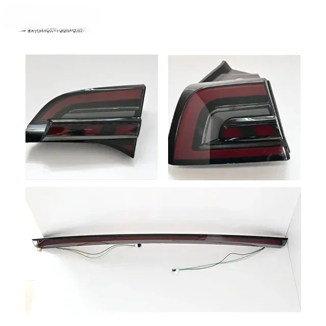 LED Full-Width Tail Light for tesla Model 3/Y 2017-2023 (Cornering light*2,Low Beams*2,Full-Width Rear Taillights*1)