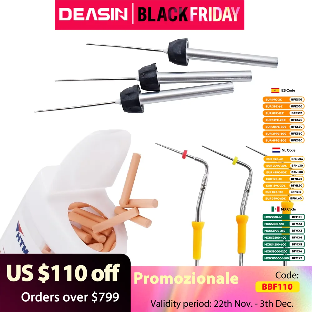 Dentist Accessories Heat Plunger Gutta Percha Bars Gun needle For Dental Cordless Endo System Obturation Pen Gutta Percha Bars