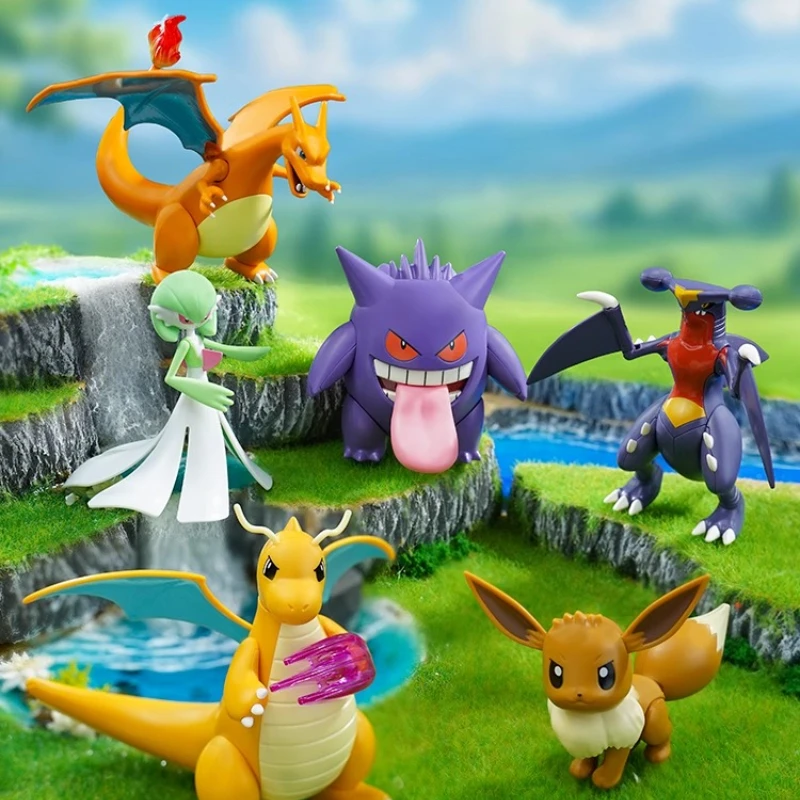 

KEEPPLEY Pokemon Ibrahimovic Creative Handmade Puzzle Small Particle Assembled Building Block Model Ornament Toy Birthday Gift