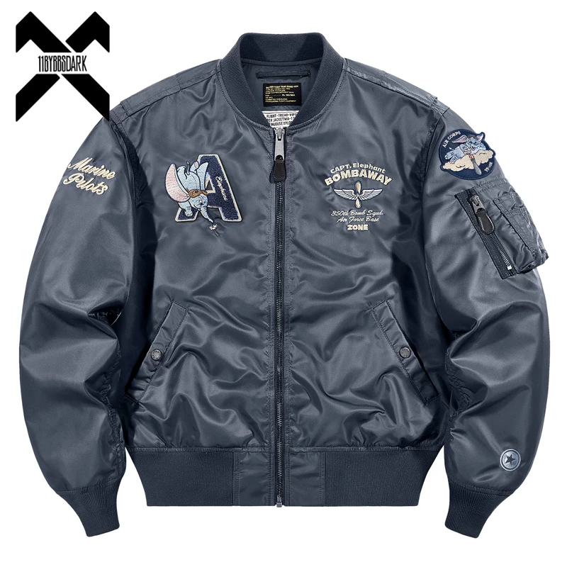 2026 Tactical Bomber Jackets Men Embroidered Functional Coats Windbreaker Jacket Hip Hop Streetwear Male Tops