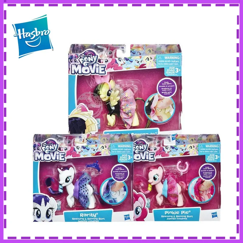 Hasbro My Little Pony Action Figures AnimeTwilight Sparkle kawaii Macaron Model  Collection Hobby Kids Toy birthday Gifts