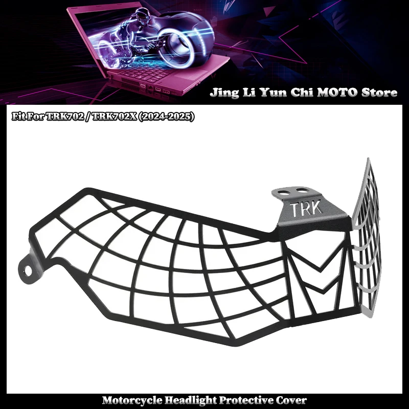 

Motorcycle Accessories Headlight Grille Guard Headlamp Grille Cover Fit For Benelli TRK702 TRK702X TRK 702X trk 702 2024-2025