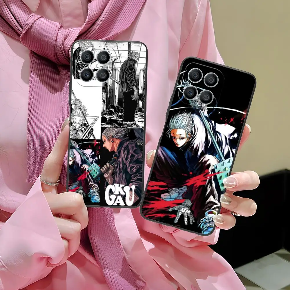 

Sakamoto Days Gaku Phone Case for Honor 90 80 70 60 50 30 20 10 9 8 7 Pro S SE Lite 5G Soft TPU Shockproof Cover