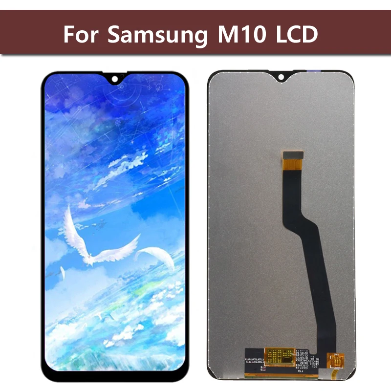 

Pop 6,22 ''ЖК-экран для Samsung Galaxy M10 2019 SM-105 M105F M105DS ЖК-дисплей с цифровым преобразователем сенсорного экрана в сборе, замена Pa