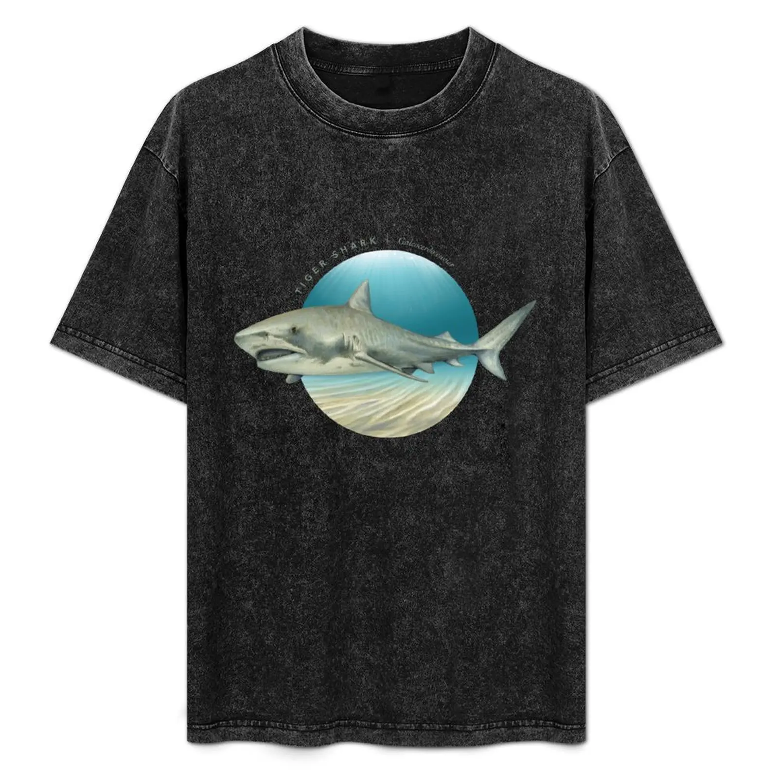 

Tiger shark harmony T-Shirt Soft Touch Basic Cotton T-Shirt