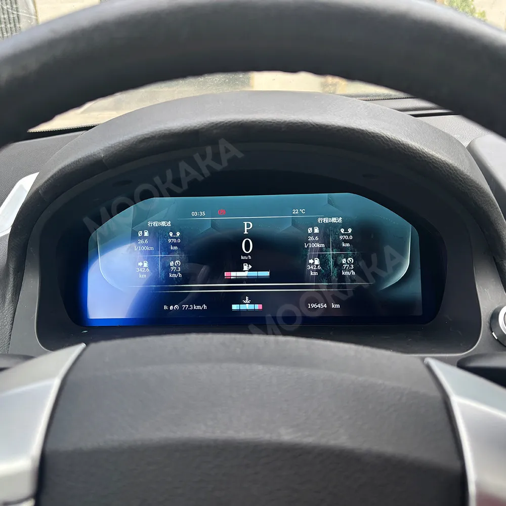 For Land Rover Freelander 2 2007-2012 Car LCD Dashboard Digital Cluster Virtual Cockpit Instrument Speedometer Multifunctional