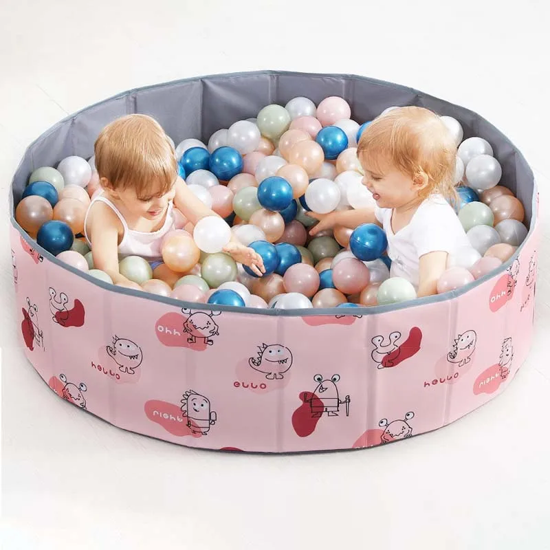 Indoor Baby Ball Pool Tragbare Baby Bälle Pool Mädchen Spielzeug Bad Bälle Kinder Spiel Aktivität Zaun Klapp Kinder Ball Pool