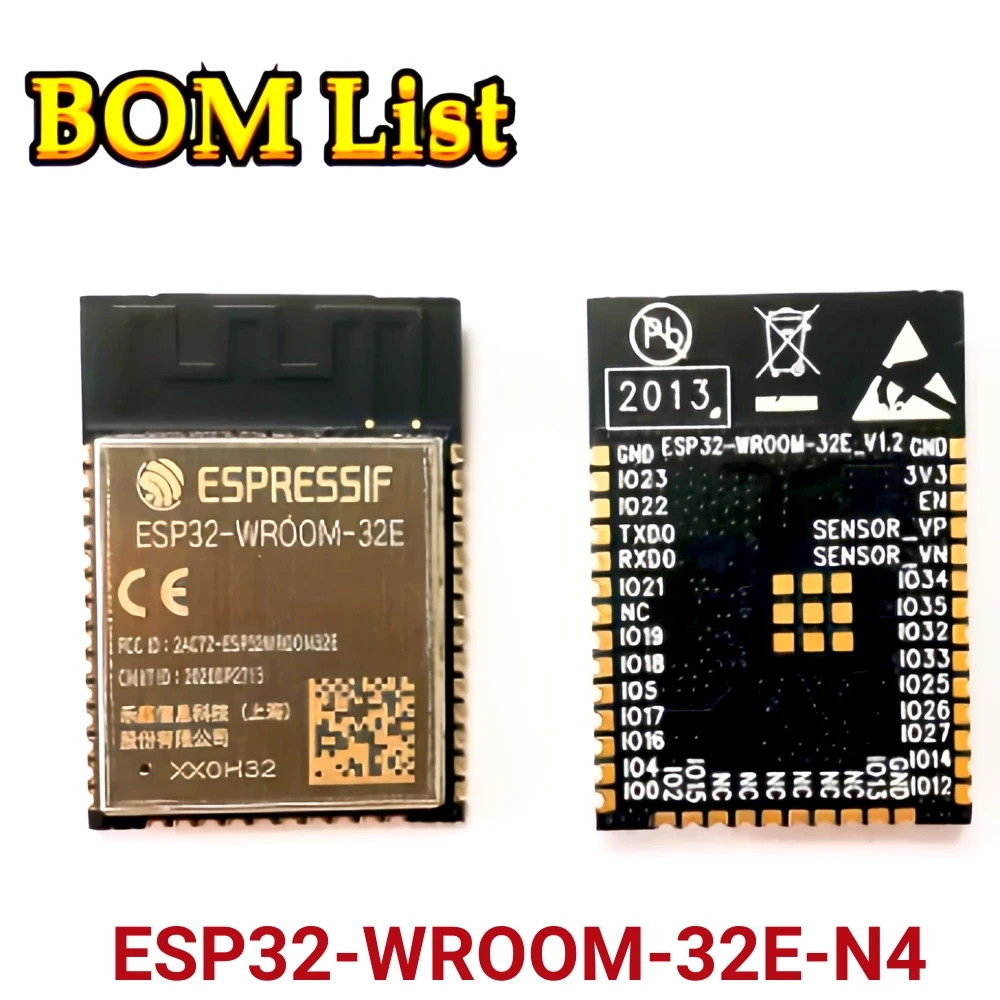 10pcs/lot Original ESP32-WROOM-32E-N4 N8 N16 Wi-Fi+Blueteeth+Blueteeth LE MCU module with ESP32 ESP32-D0WD-V3 CHIP for IOT