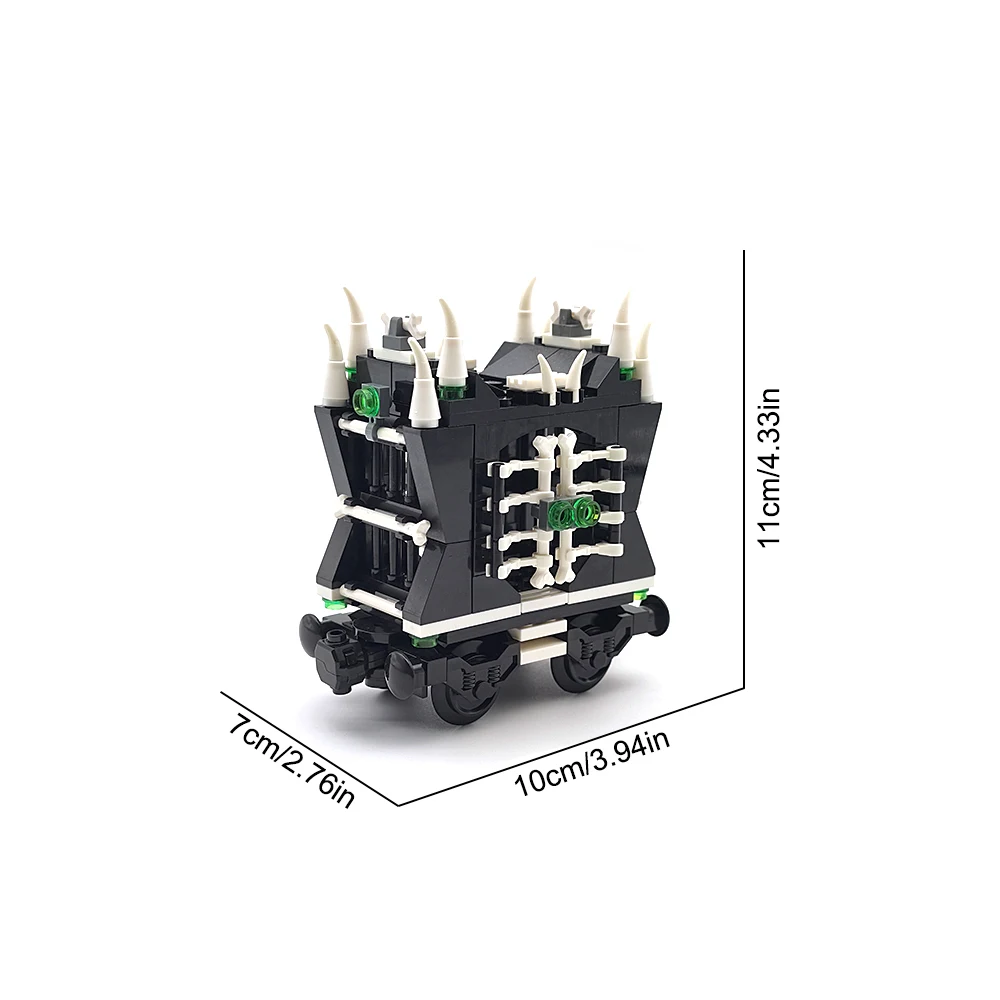 Stadtbahn-Bausteine DIY Modifiziertes Zubehör, Kreatives MOC Montage-Set für Zugwagenausstattung, Basis, Radteile – Detail 15