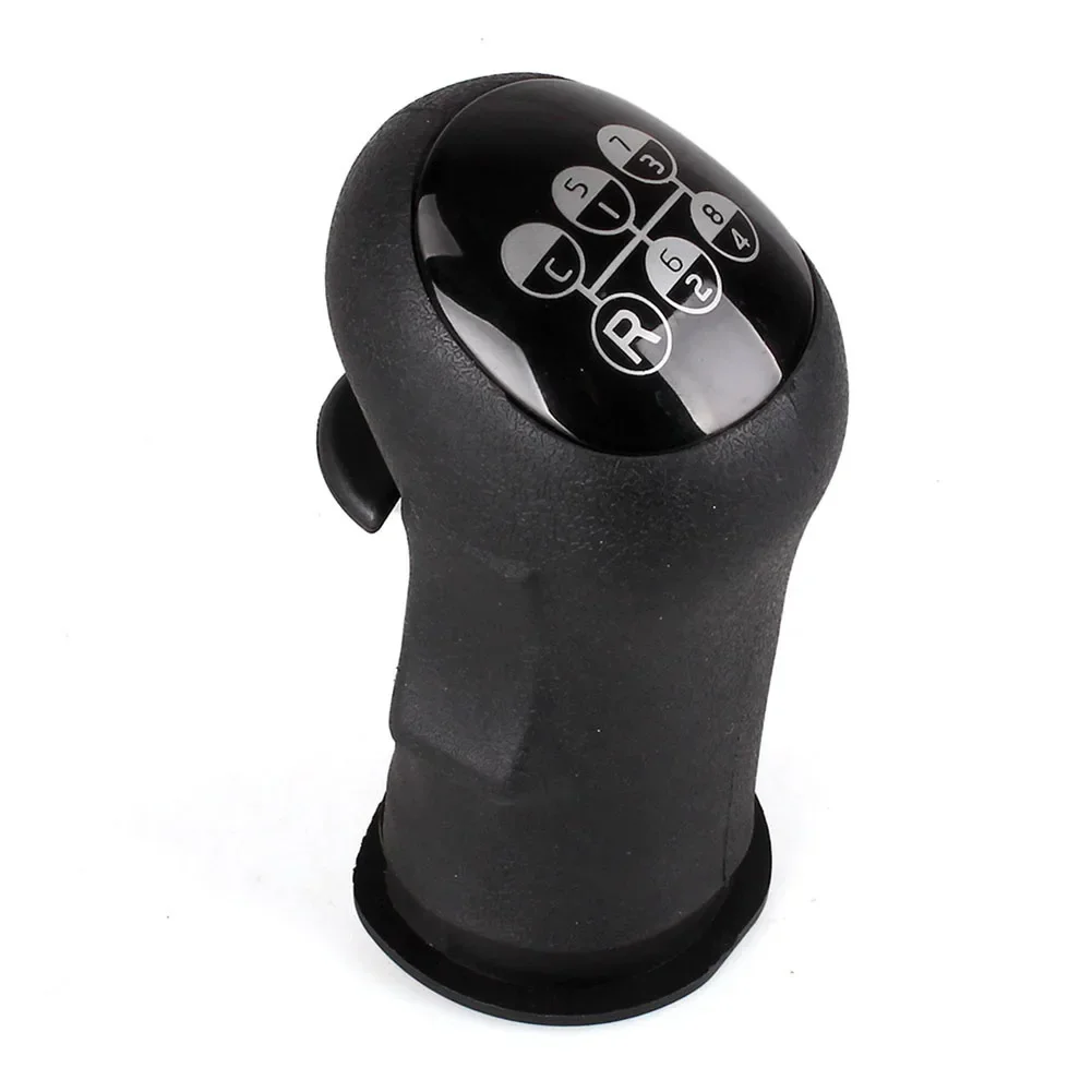 

8 Speed Gear Shift Car Manual Gear Easy To Install Non-Deformation Plastic Material Practical Design Black Car Interior Upgrade