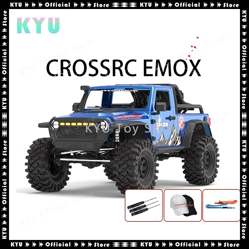 

Crossrc Emox 1/8 Simulation Professional Rc Remote Control Model Climbing Car Cross-Country Differential Lock