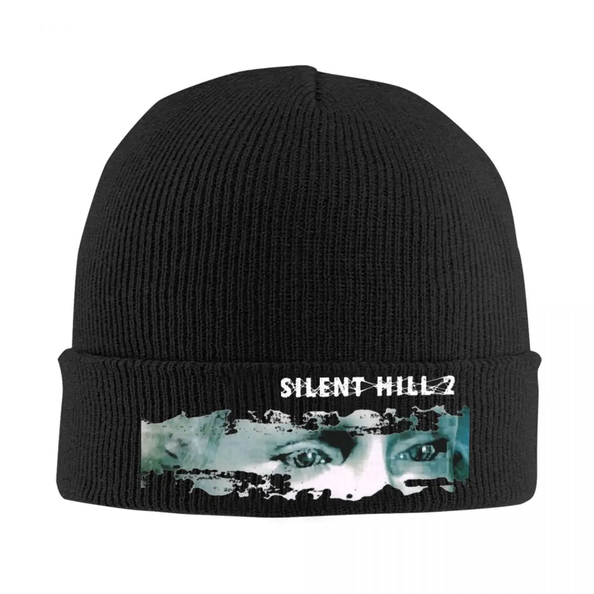 Silent Hill 2 Bonnet Hats Skullies Beanies Men Women Y2K Cool Head Wrap Beanie Hats Spring Hippie Printed Cap