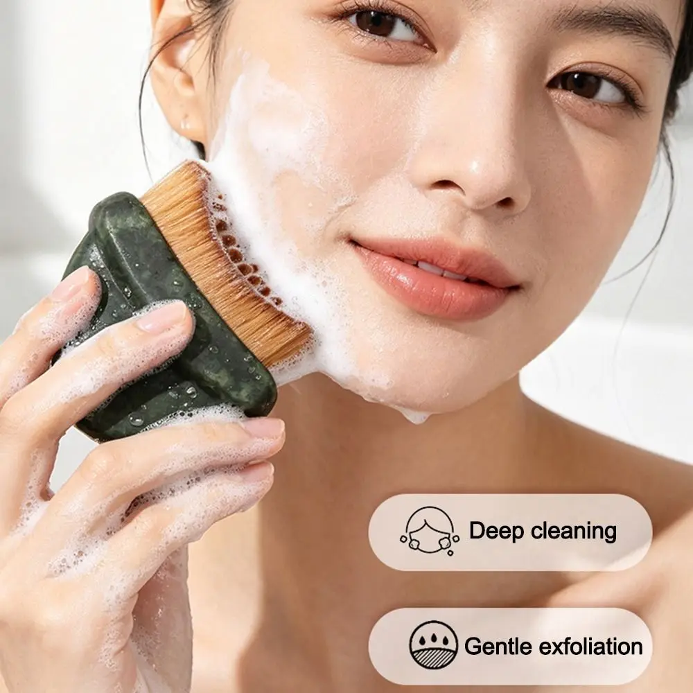 Portable Lymphatic Contour Face Brush Multi-function Chin Reduce Puffiness Lymphatic Drainage Massager for Face
