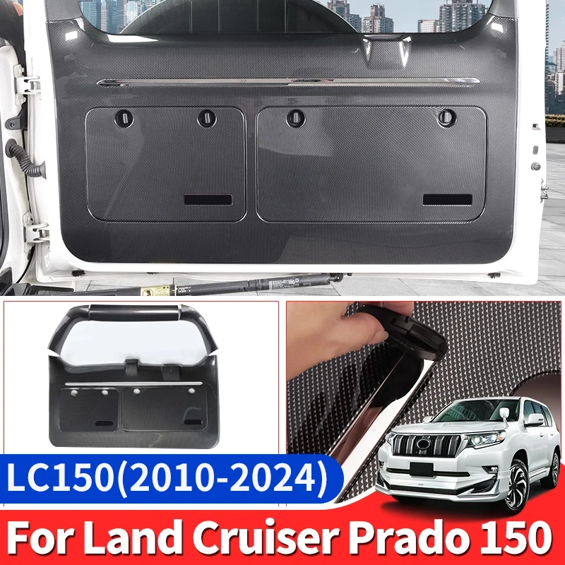 Tailgate Toolbox Trunk Protection Board For 2010-2024 Toyota Land Cruiser Prado 150  Modification Upgrade Accessories LC150