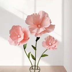 Wedding Decoration Three Dimensional Big Flower Artificial Flower Foam Flower Wedding Stage Layout Street Window Display
