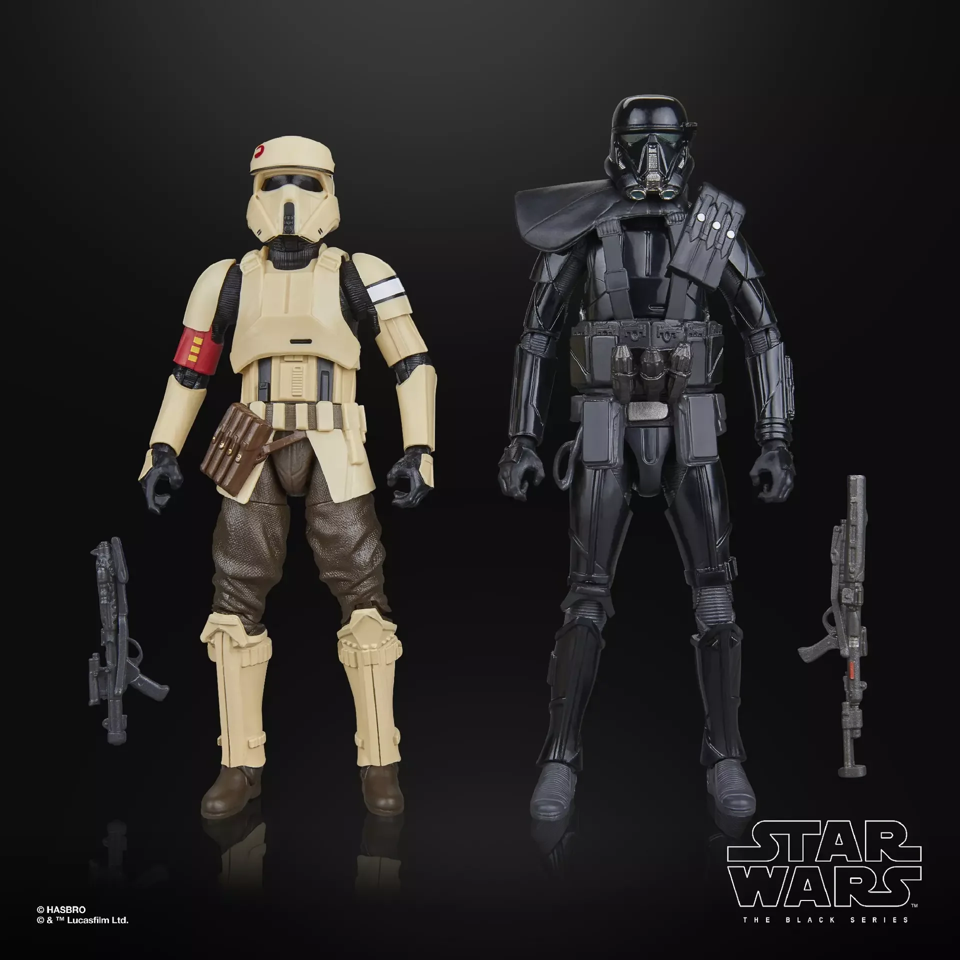

Star Wars The Black Series Rogue One: A Star Wars Story Shoretrooper & Death Trooper Action Figure Collect Model Decor Toy Gift