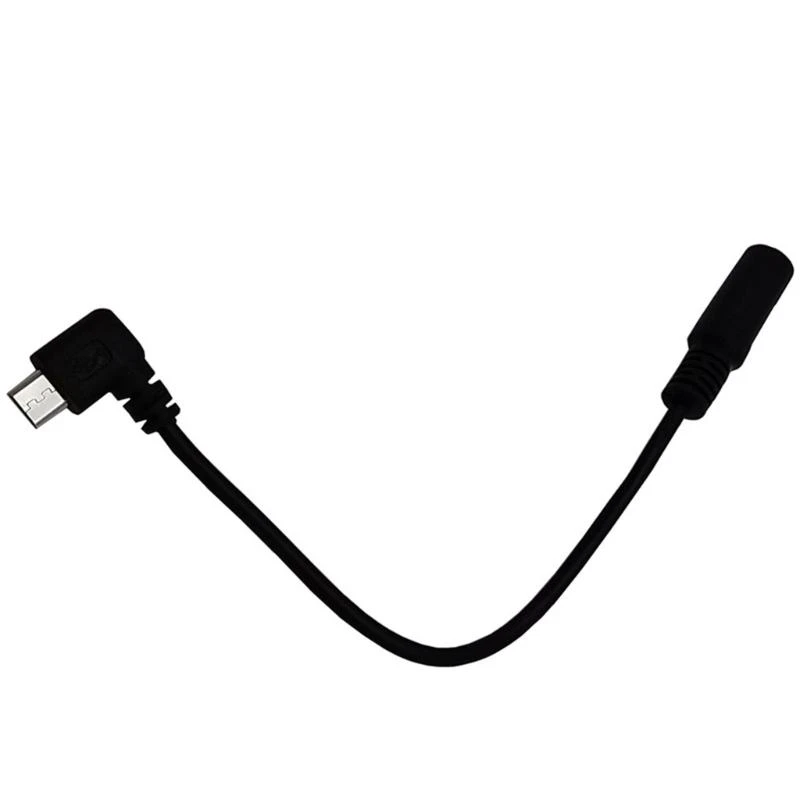 Micro USB إلى 3.5 مم سماعة سماعة سماعة سماعة سماعات المحول كابل الصوت الممتاز الأسلاك الصوت الاستبدال 15 سم M76A #1