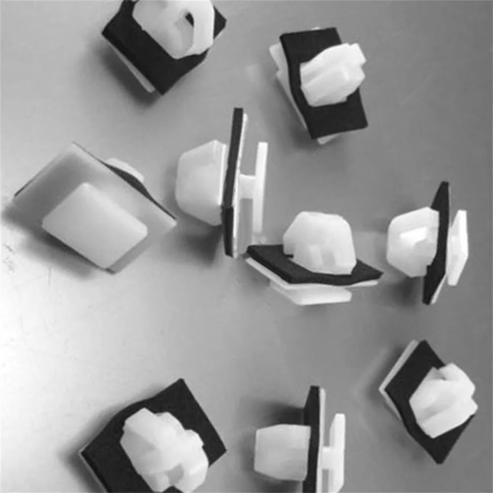 Useful Car Rivet Clips With Sealer W/ Sealer White 20pcs 87756-2E000 Durable New 100% Brand New And High Quality