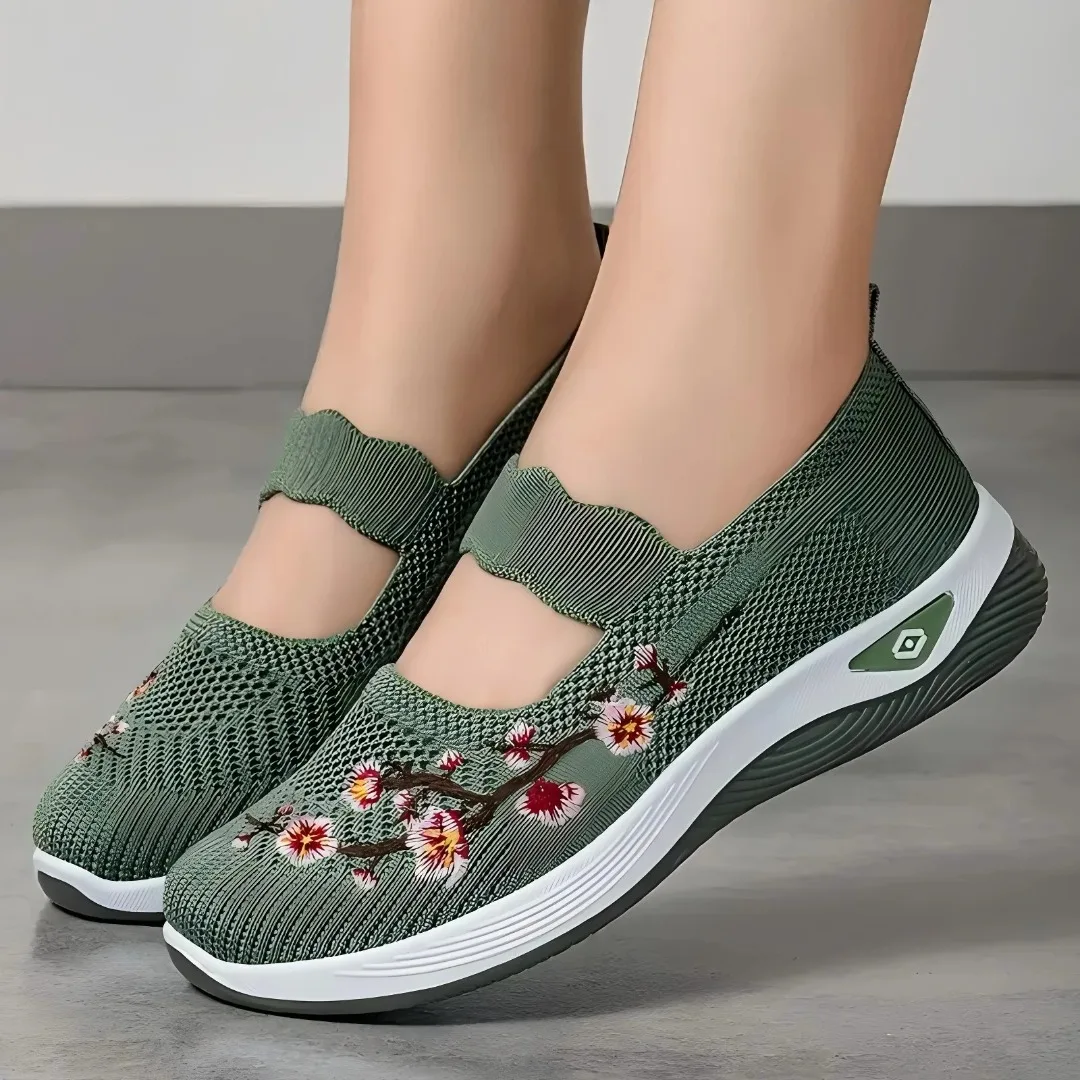 حذاء نسائي من القماش القديم من بكين، حذاء رياضي كاجوال نسائي صيفي جديد، حذاء كاجوال للأمهات #2