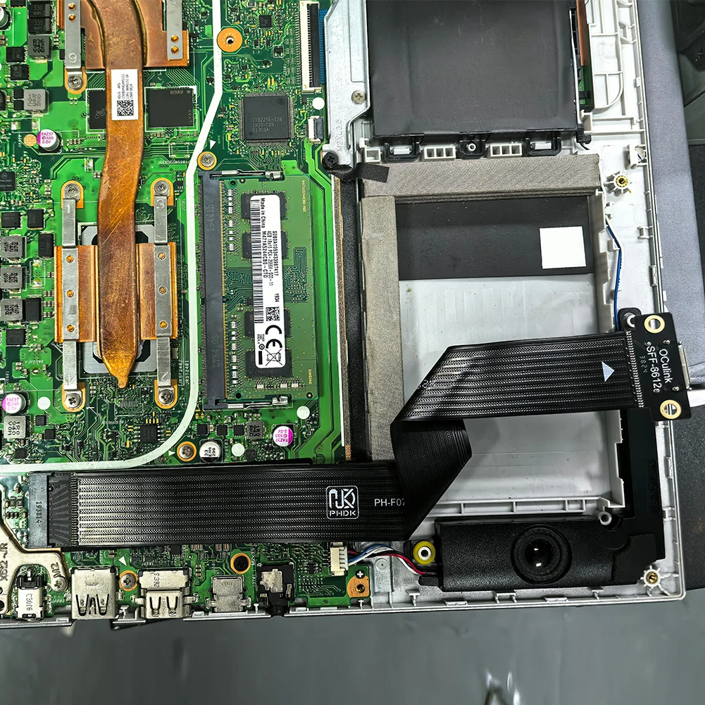 

M.2 NVMe PCIE 4.0 к Oculink SFF-8611 SFF-8612 Удлинительный кабель-адаптер для стабильной передачи в игровых ПК