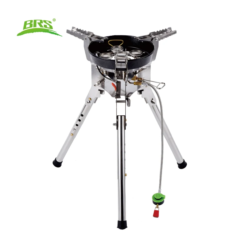 

BRS-69A High Firepower Stove 8400W Outdoor Gas Stove Foldable Camping Burner Stove for Picnic Cooking Propane Stove Burner Stand