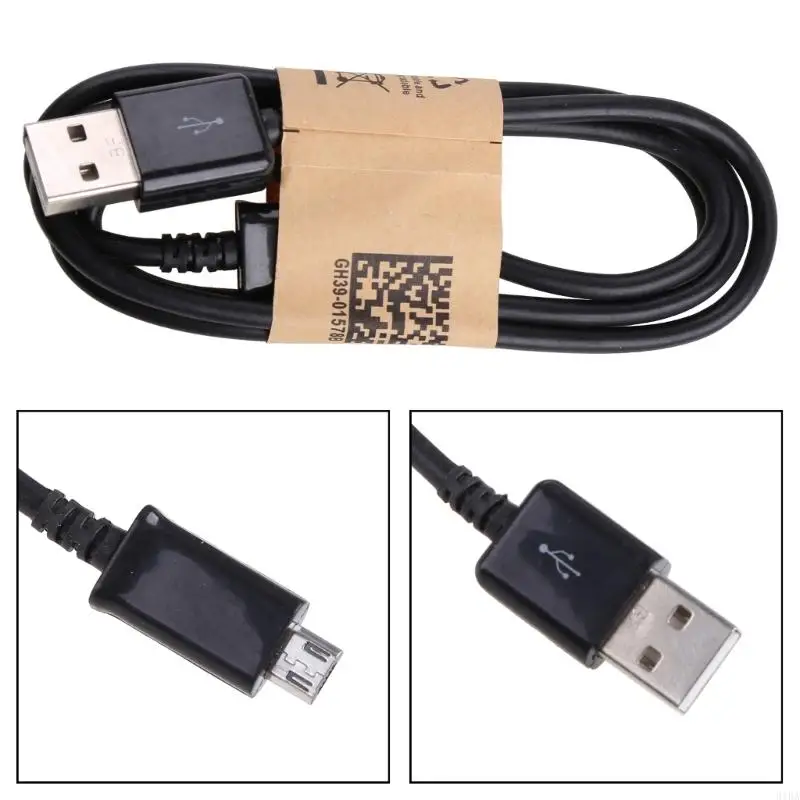 1M Micro USB 2.0 A Male to B Male Data Charging Line Connect Cell Phone to PC/Laptop Reduces for Cross Talk for LG - Image 2