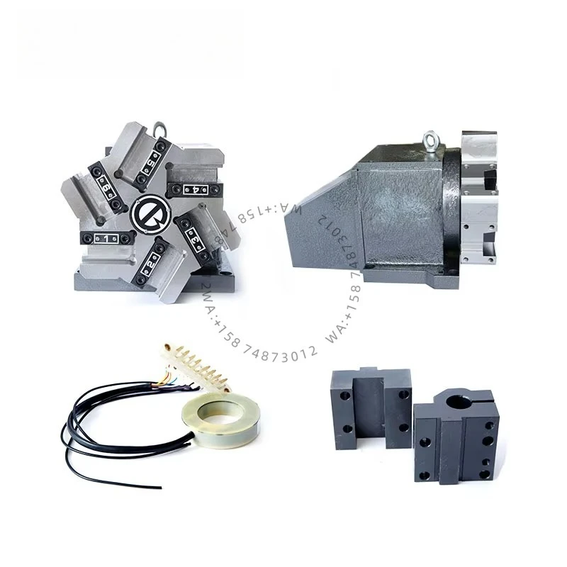 

Factory DirectTurret WD Series Tool Post WD118-6 Electrical Horizontal Quick Change NC Turret Bmt Tool Holder 6Position NC Lathe