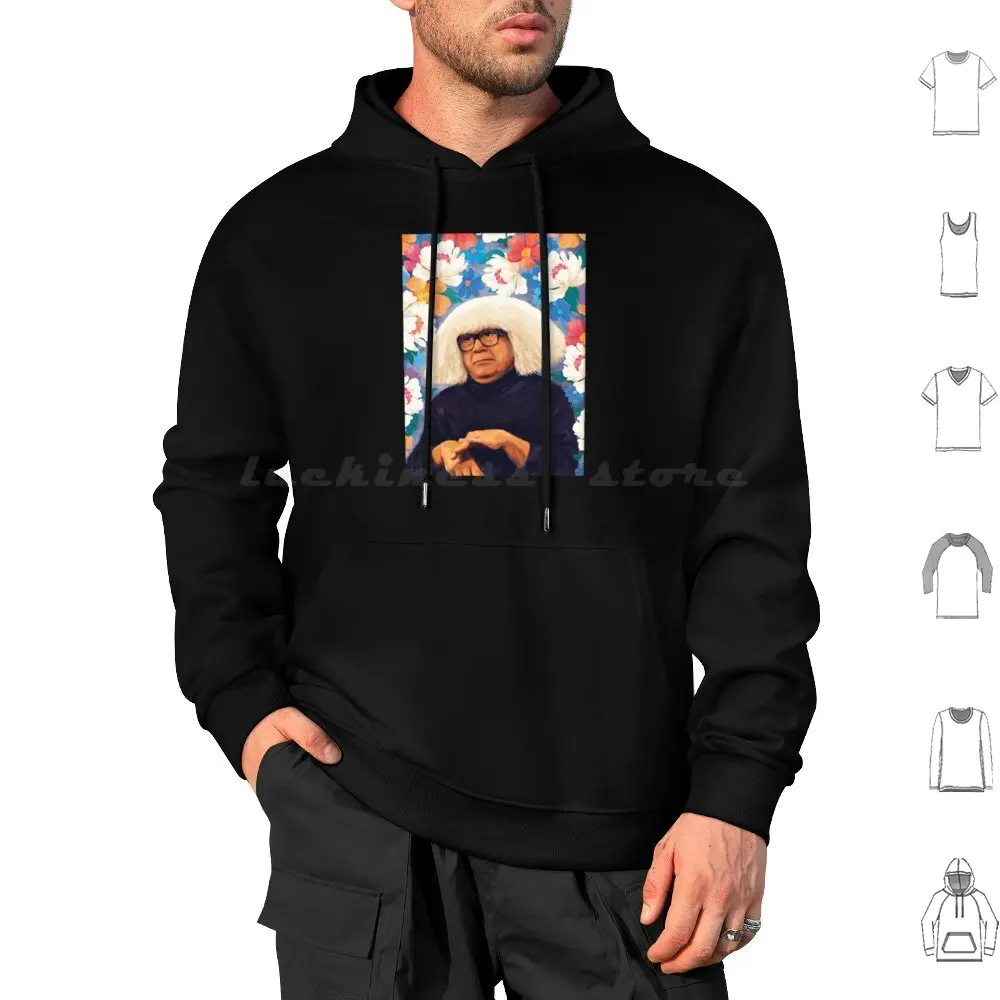 It _ S Alway Sunny In Flowers Hoodies Long Sleeve Ongo Gablogian Best Seller Ongo Gablogian Essential Ongo Danny Devito