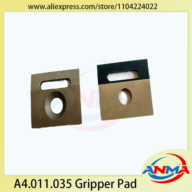 Venta al por mayor de 20 piezas de goma para pinza de cilindro de impresión TOK 22.011.032 A4.011.035 para placa de pinza pequeña Heidelberg TOK