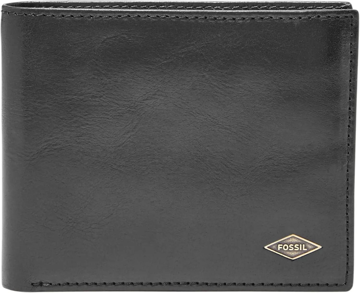 

Men's Leather Bifold Wallet with Flip ID Window